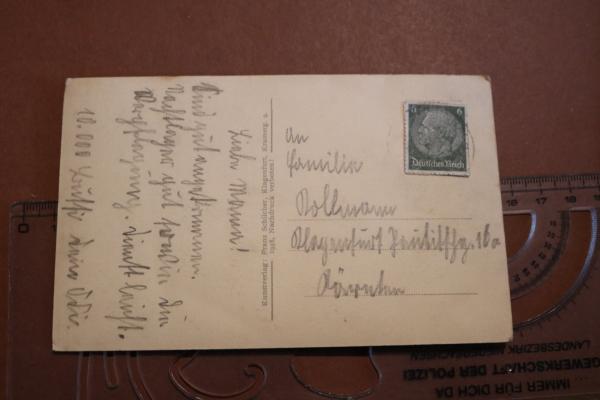 Ansichtskarte - Abstimmungs-Ehrenmal St. Jakob im Rosenthal - selten